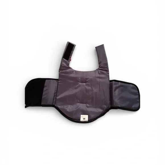 Vibrant Pink and Gray Dog Life Vest - Picture 6 of 7